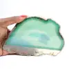 Agate verte Brésil – Tranche polie de 190 g - 3