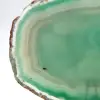 Tranche d'agate naturelle verte – Spécimen léger 170 g - 2