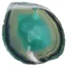 Tranche d'agate verte – Spécimen Brésil 270 g - 0