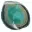 Tranche d'agate verte naturelle – Pièce décorative 250 g — 8