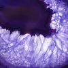 Décoration en Pierre : Tranche d'Agate Brésilienne Violette - 2