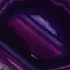 Tranche d'Agate de Collection, Coloris Violet Artificiel - 2