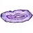 Décoration Minérale : Tranche d'Agate Violette Brésil
