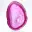 Tranche polie d’agate rose teinté — 4