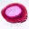 Tranche polie d’agate rose teinté — 6