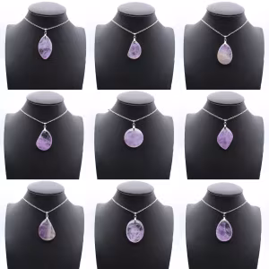 Pendentif Améthyste - Bijou Minéralogique Pur