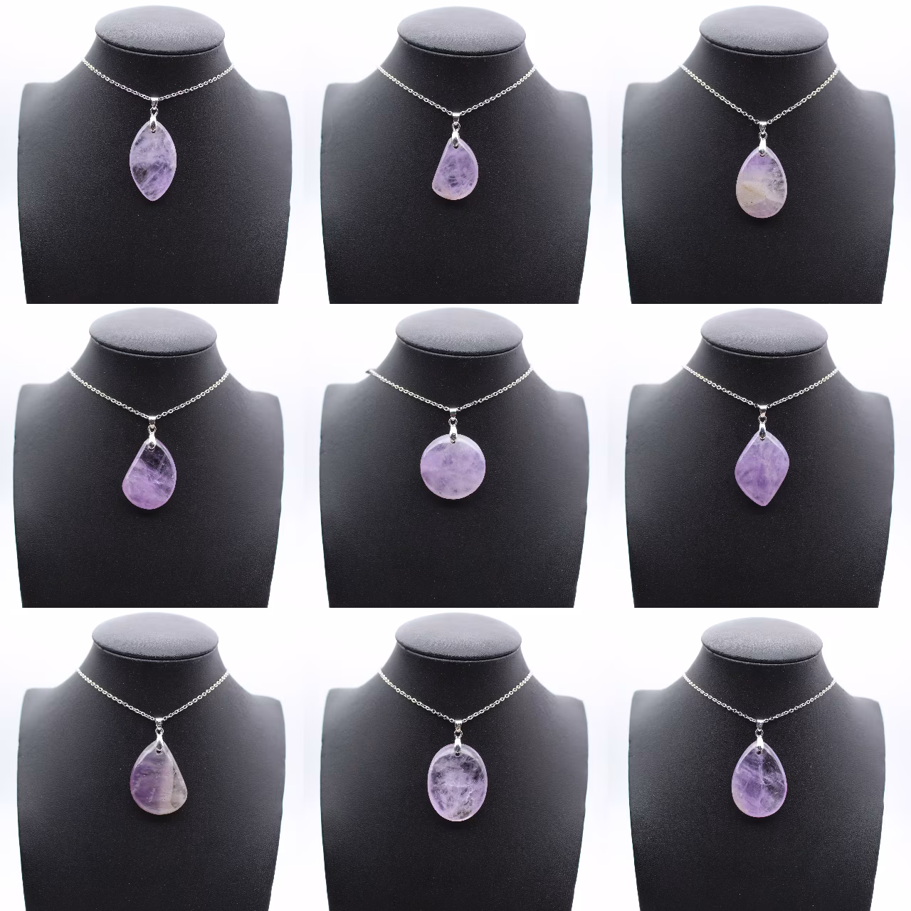 Pendentif Améthyste - Bijou Minéralogique Pur