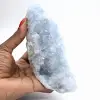 Célestite de Madagascar : Géode de Cristaux Bleus - 1