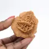Rose des sables du Maroc : bouquet cristallin de gypse - 1