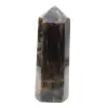 Grand Prisme en Pierre de Lune Noire - Microcline de Madagascar - 0