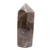 Prisme de Collection en Microcline - Pierre de Lune Noire Intense - 2