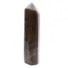 Prisme Léger en Microcline - Pierre de Lune Noire de Madagascar - 1