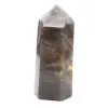 Grand Prisme de Microcline - Pierre de Lune Noire de Madagascar - 0
