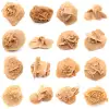 Petite Rose des sables du Maroc : fragment géologique naturel - 0