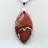 Pendentif Jaspe Rouge Madagascar