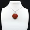 Pendentif Jaspe Rouge de Collection - 1