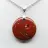 Pendentif Jaspe Rouge de Collection