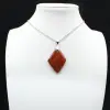 Petit Pendentif en Jaspe Rouge - 2