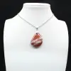 Pendentif Jaspe Rouge Géologique - 1
