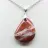 Pendentif Jaspe Rouge Géologique