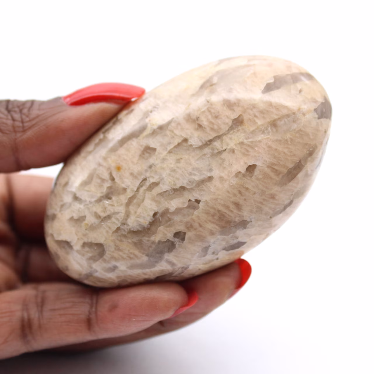 Galet naturel de Feldspath malgache – Collection minérale