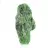 Chromediopside brut de Finlande, roche verte sur socle 85 g