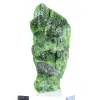 Chromediopside brut sur socle, pierre verte scandinave 60 g - 3