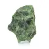 Chromediopside brut, minéralogie de Finlande sur support 65 g - 0