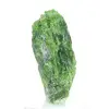 Chromediopside brut de Finlande, minéral vert sur socle 60 g - 6