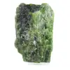 Chromediopside brut de collection, pierre verte finlandaise 65 g - 0