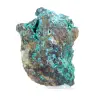 Brochantite du Chili : Minéral Brut sur Gangue et Socle - 3