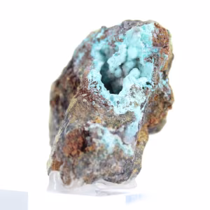 Pierre de Collection Brochantite Brute du Chili sur Socle