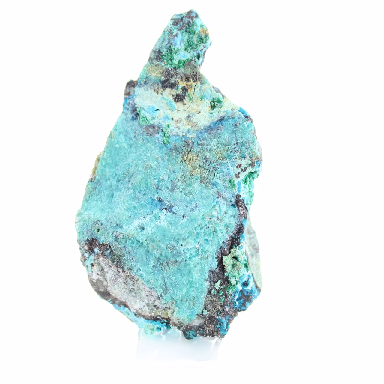 Minéral de Collection Brochantite Brute du Chili sur Socle