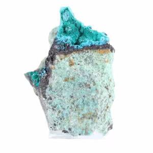 Brochantite Authentique du Chili - Cristaux sur Gangue
