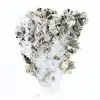 Cristaux de pyrite octaédrique naturelle du Pérou sur socle - 1