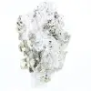 Cristaux de pyrite octaédrique naturelle du Pérou sur socle - 4