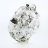 Pyrite octaédrique naturelle – Groupe de cristaux du Pérou - 1