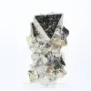 Octaèdres de pyrite du Pérou – Spécimen naturel sur socle - 3