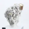 Cristaux octaédriques de pyrite, sulfure de fer du Pérou - 3
