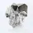 Cristaux octaédriques de pyrite, sulfure de fer du Pérou